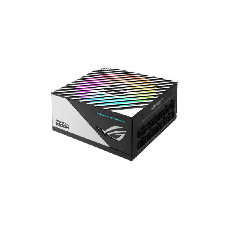 Asus 1000W ROG LOKI SFX-L Platinum PSU, Small Form Factor, Fully Modular, 80+ Platinum, 0dB Fan Button, RGB, ATX-to- SFX Bracket