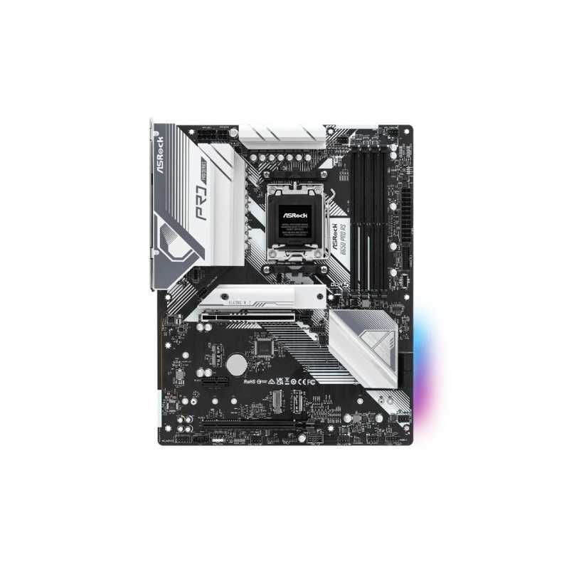 Asrock B650 PRO RS, AMD B650, AM5, ATX, 4 DDR5, HDMI, DP, 2.5G LAN, PCIe4, RGB, 3x M.2