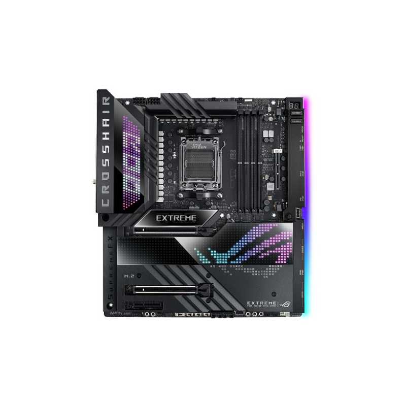 Asus ROG CROSSHAIR X670E EXTREME, AMD X670, AM5, EATX, 4 DDR5, 2 USB4, Wi-Fi 6E, 2.5G & 10G LAN, PD 3.0 60W, PCIe5, RGB, 5x M.2