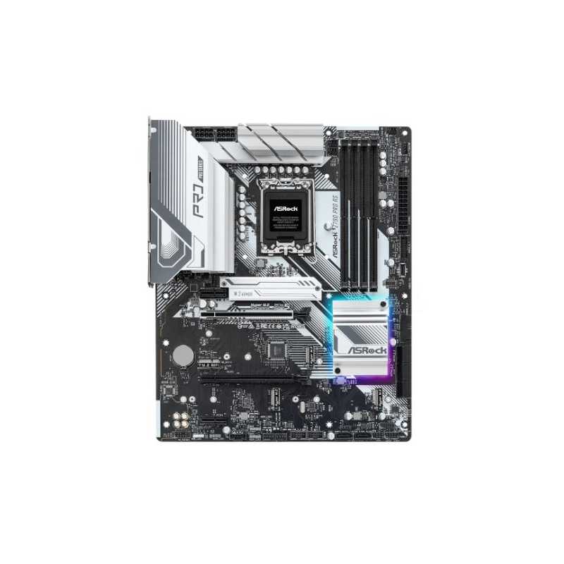 Asrock Z790 PRO RS, Intel Z790, 1700, ATX, 4 DDR5, HDMI, DP, eDP, 2.5G LAN, PCIe5, RGB, 4x M.2