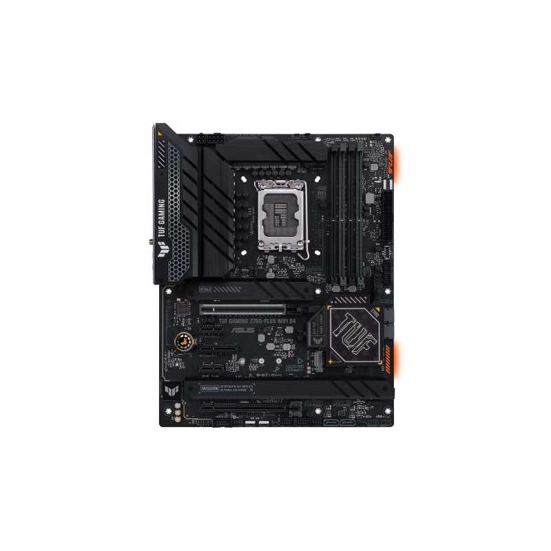 Asus TUF GAMING Z790-PLUS WIFI D4, Intel Z790, 1700, ATX, 4 DDR4, HDMI, DP, Wi-Fi 6, 2.5G LAN, PCIe5, RGB, 4x M.2