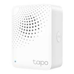TP-LINK (TAPO H100) Smart IoT Hub w/ Chime, Connect up to 64 Devices, Low-Power, Smart Alarm, Smart Doorbell