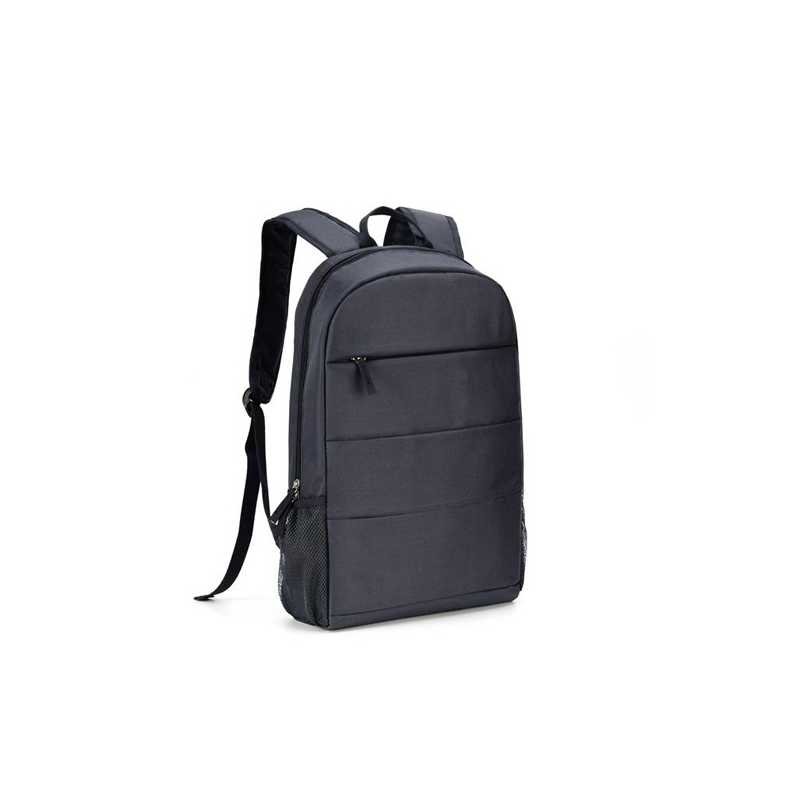 Spire 15.6" Laptop Backpack, 2 Internal Compartments, Front Pocket, Black, OEM