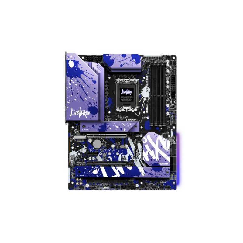 Asrock Z790 LIVEMIXER, Intel Z790, 1700, ATX, 4 DDR5, HDMI, DP, eDP, 2.5G LAN, PCIe5, RGB, 5x M.2