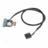 Akasa USB 3.1 Gen2 Internal Connector to USB 3.1 Gen1 19-pin Internal Adapter Cable