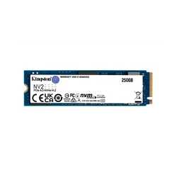 Kingston NV2 (SNV2S/250G) 250GB NVMe M.2 Interface, PCIe 2280 SSD, Read 3000 MB/s, Write 1300 MB/s, 3 Year Warranty