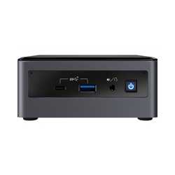 Intel NUC 10 BXNUC10I3FNHN2 UCFF Barebone PC, Black, BGA 1528, Intel Core i3-10110U 10th Gen