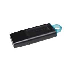 Kingston DataTraveler Exodia 64GB USB 3.2 Blk/Cyan USB Flash Drive