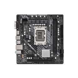 ASRock H510M-HVS Motherboard, Intel Socket 1200, 12th Gen, Micro ATX, DDR4, 5 Phase Power Design, 1x PCIe 4.0 x16, 1x PCIe 3.0, 