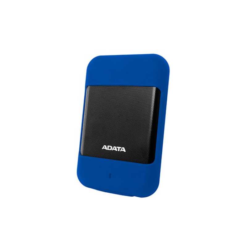 ADATA 1TB HD700 Rugged External Hard Drive, 2.5, USB 3.0, IP56 Water/Dust Proof, Shock Proof, Blue