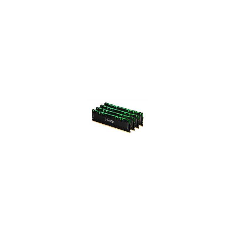 Kingston Fury Renegade RGB KF436C16RBAK4/32 32GB (8GB x4) DDR4 3600MT/s Non ECC DIMM
