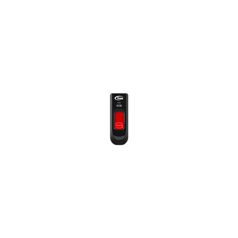 Team C141 8GB USB 2.0 Red USB Flash Drive