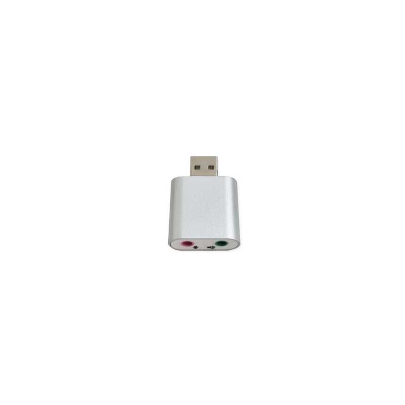 Evo Labs Plug and Play External USB Sound Card