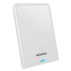 ADATA 1TB HV620S Slim External Hard Drive, 2.5, USB 3.1, 11.5mm Thick, White