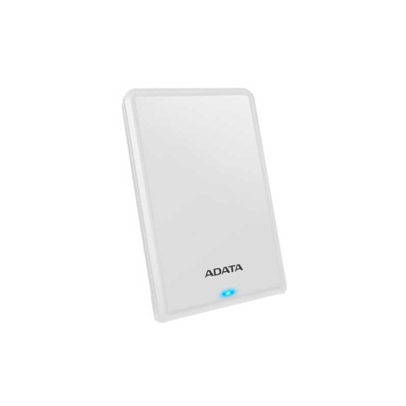 ADATA 1TB HV620S Slim External Hard Drive, 2.5, USB 3.1, 11.5mm Thick, White