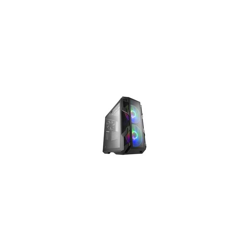 Cooler Master MasterCase H500M Full Tower 4 x USB 3.0 / 1 x USB 3.1 Type-C 4 x Tempered Glass Window Panels Iron Grey Case with 