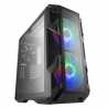 Cooler Master MasterCase H500M Full Tower 4 x USB 3.0 / 1 x USB 3.1 Type-C 4 x Tempered Glass Window Panels Iron Grey Case with 