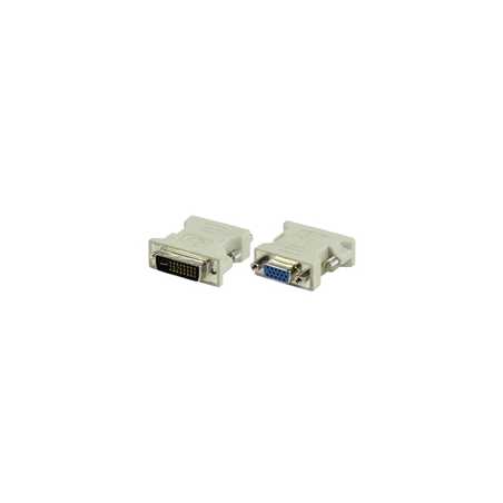 VCOM DVI-I (M) to VGA (F) Grey Retail Packaged Converter Adapter