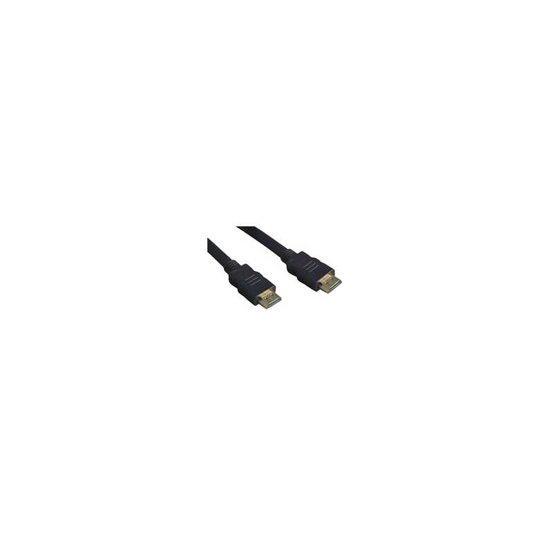 VCOM HDMI 1.4 (M) to HDMI 1.4 (M) 1.8m Black Retail Packaged Display Cable