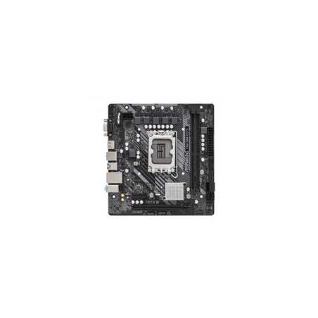 ASRock H510M-HVS Motherboard, Intel Socket 1200, 12th Gen, Micro ATX, DDR4, 5 Phase Power Design, 1x PCIe 4.0 x16, 1x PCIe 3.0, 