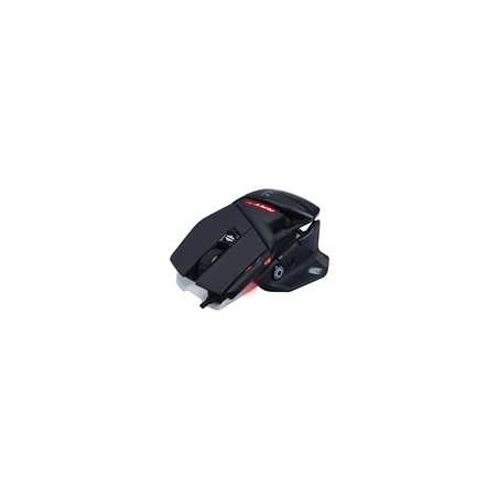 Mad Catz R.A.T. 4+ Gaming Mouse, USB 2.0, Lightweight with Adjustable Palm Rest, Ergonomic Design, Adjustable up to 7200 DPI wit