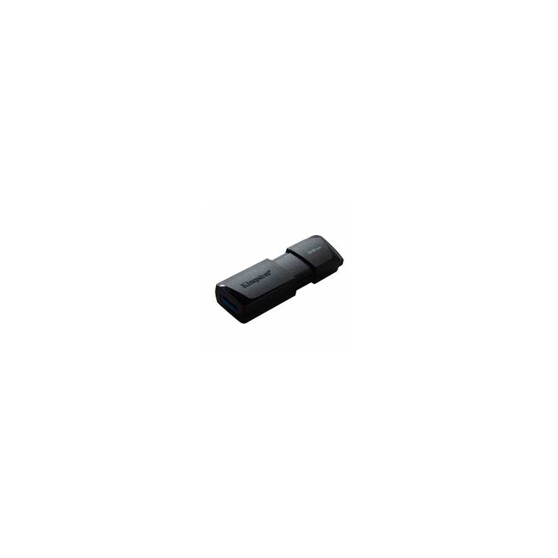 Kingston DataTraveler ExodiaM DTXM/32GB USB Flash Drive, 32GB, USB 3.2, Black, Moving Cap Design