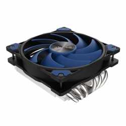 AKASA Alucia H6L Low-Profile Fan CPU Cooler, Universal Socket, 120mm PWM Fan, 2000RPM, 6 Heat Pipes, Low-Profile at 67.2mm Heigh