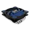 AKASA Alucia H6L Low-Profile Fan CPU Cooler, Universal Socket, 120mm PWM Fan, 2000RPM, 6 Heat Pipes, Low-Profile at 67.2mm Heigh