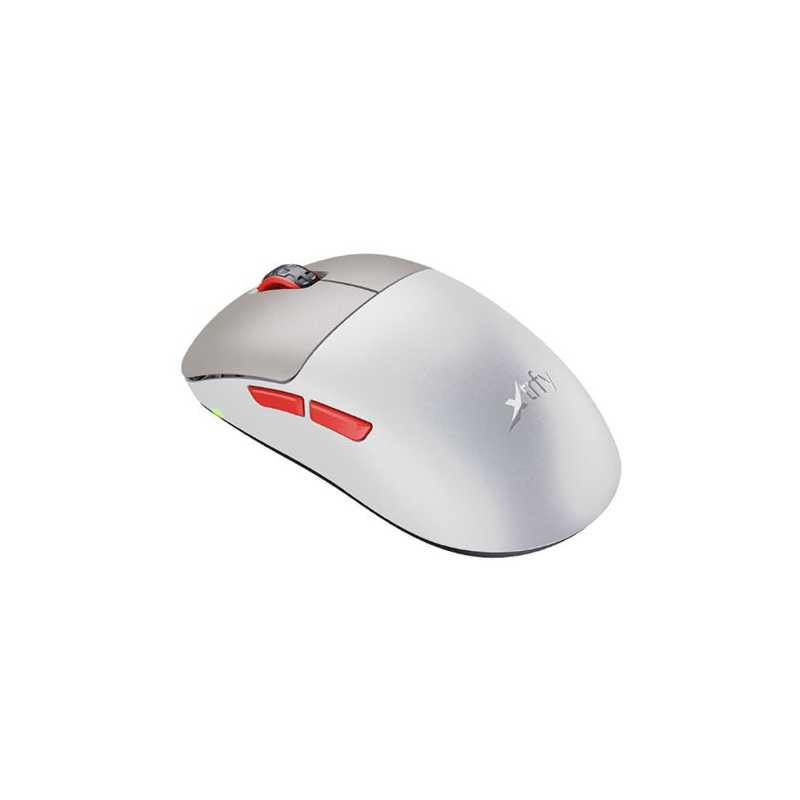 Xtrfy M8 Wired/Wireless Gaming Mouse, 400-26000 CPI, Low Front, Ultra-light, Unique Symmetrical Shape, Retro