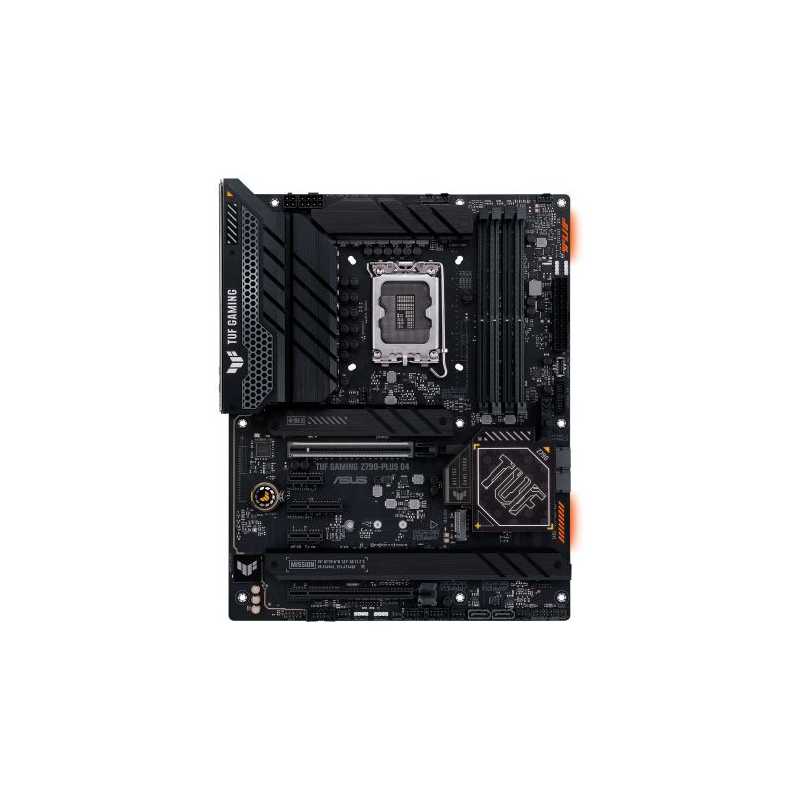 Asus TUF GAMING Z790-PLUS D4, Intel Z790, 1700, ATX, 4 DDR4, HDMI, DP, 2.5G LAN, PCIe5, RGB, 4x M.2