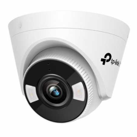 TP-LINK (VIGI C440-W 2.8MM) 4MP Full Colour Turret Network Camera w/ 2.8mm Lens, PoE, Spotlight LEDs, Smart Detection, Two-Way A