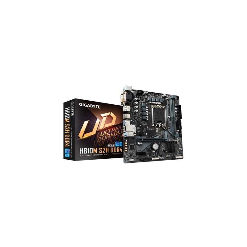 Gigabyte H610M S2H DDR4 Motherboard, Intel Socket 1700, 12th Gen, Micro