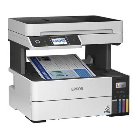 Epson EcoTank ET-5170 C11CJ88401 Inkjet Printer, Multifunction, A4, Wifi, Ethernet, ADF, Fax, LCD Touchscreen