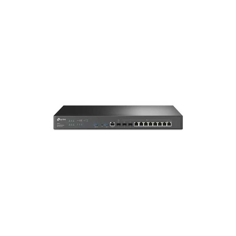 TP-LINK (ER8411) Omada VPN Router with 10G Ports, Omada SDN, 2x 10GE SFP+, Up to 10 WAN, Abundant Security Features
