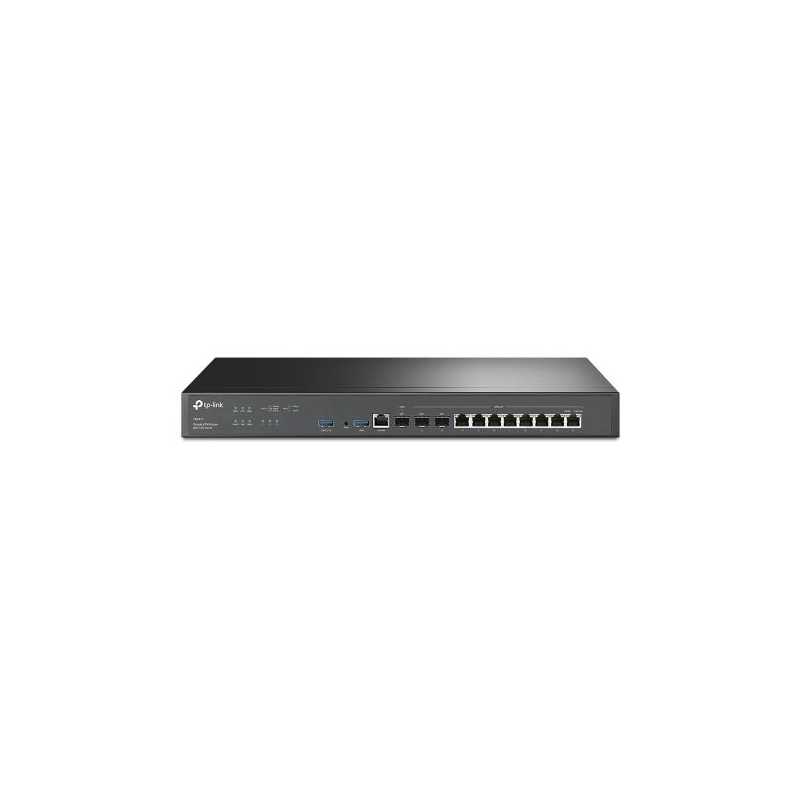TP-LINK (ER8411) Omada VPN Router with 10G Ports, Omada SDN, 2x 10GE SFP+, Up to 10 WAN, Abundant Security Features