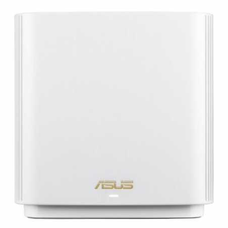 Asus (ZenWiFi XT9) AX7800 Tri-Band Wi-Fi 6 Mesh System, Single, 160MHz Bandwidth, 2.5G WAN, USB, Parental Controls, White