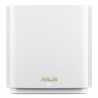 Asus (ZenWiFi XT9) AX7800 Tri-Band Wi-Fi 6 Mesh System, Single, 160MHz Bandwidth, 2.5G WAN, USB, Parental Controls, White