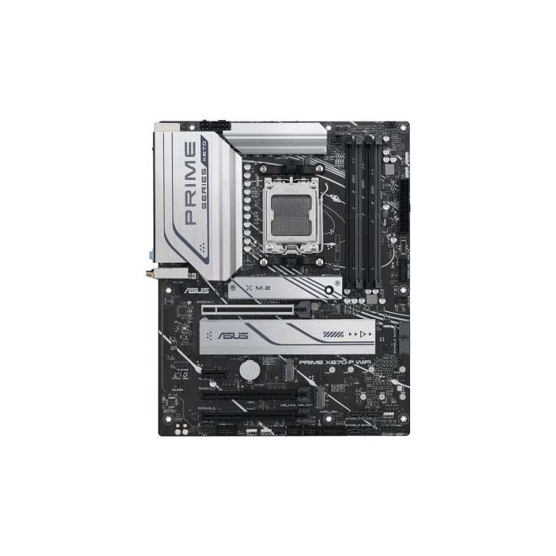 Asus PRIME X670-P WIFI, AMD X670, AM5, ATX, 4 DDR5, HDMI, DP, Wi-Fi 6, 2.5G LAN, PCIe4, 3x M.2