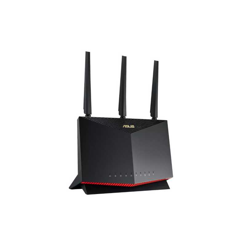 Asus (RT-AX86U PRO) AX5700 Wireless Dual Band Gaming Wi-Fi 6 Router, 2.5G LAN, Mobile Game Mode, AiProtection Pro, Sharable Secu
