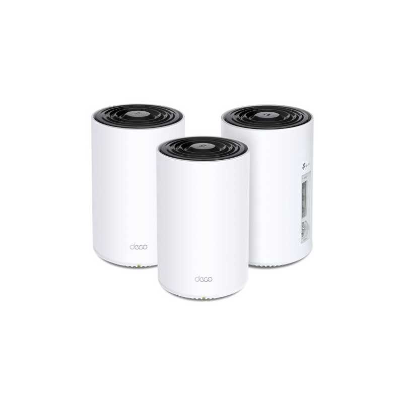 TP-LINK DECO PX50 + G1500 Dual Band Whole Home Powerline Mesh WiFi 6 Wireless System, 3 Pack, 3x LAN, OFDMA & MU-MIMO, 1.5Gbps P