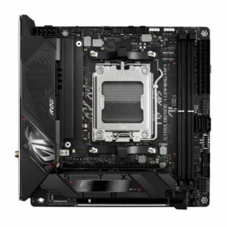 Asus ROG STRIX B650E-I GAMING WIFI, AMD B650, AM5, Mini ITX, 2 DDR5, HDMI, DP Alt Mode, Wi-Fi 6E, 2.5G LAN, PCIe5, 2x M.2