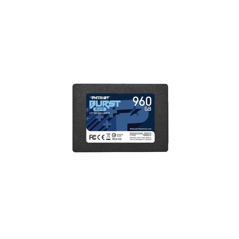 Patriot Burst Elite 960GB 2.5" SATA III SSD Drive