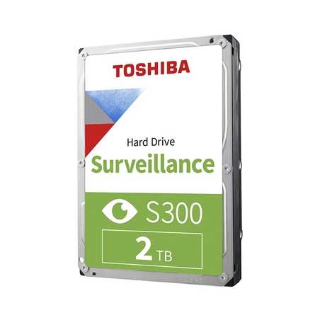 Toshiba S300 HDWT720UZSVA 2TB SATA III 3.5" 5400RPM Surveillance Internal Hard Drive