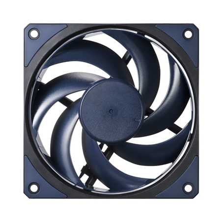COOLER MASTER Mobius 120 Fan, 120mm, 2050RPM, 4-Pin PWM Connector, Interconnecting Ring Blade Design, Pressure Air Acceleration,