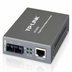 TP-LINK (MC200CM) Gigabit Multi-Mode Media Converter, 1000BASE-FX Fiber -1000BASE-TX Copper