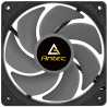 ANTEC Reverse F-LUX Fan, 120mm, 1400RPM, 3-Pin Fan Connector, Black Frame, Grey Blades, Designed to Draw Air into the System for