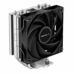 DeepCool AG400 Fan CPU Cooler, Universal Socket, High Efficiency 120mm PWM Cooling Black Fan, 2000RPM, 4 Heat Pipes, 220W Heat D