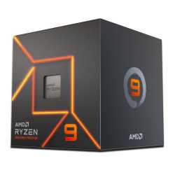 AMD Ryzen 9 7900 CPU w/ Wraith Prism RGB Cooler, AM5, 3.7GHz (5.4 Turbo), 12-Core, 65W, 76MB Cache, 5nm, 7th Gen, Radeon Graphic