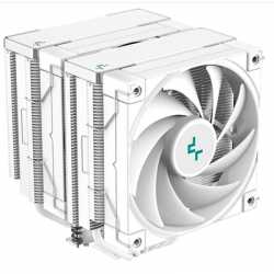 DeepCool AK620 WH Fan CPU Cooler, Universal Socket, Dual Powerful 120mm FDB PWM White Fans, 1850RPM, 6 Heat Pipes, 260W Heat Dis
