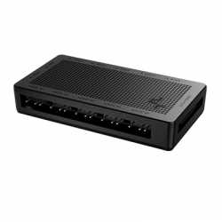 DeepCool SC700 Addressable RGB Hub, 12-Port, Connect up to 12 5V ARGB 3-Pin Components Simultaneously While Only Occupying One 3